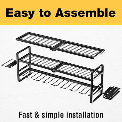 Heavy Duty Power Tool Organizer Wall Mount