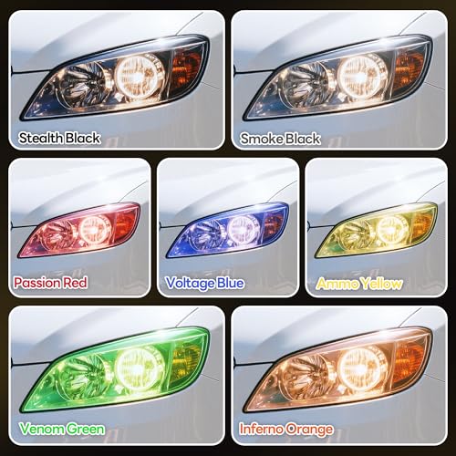 16 x 60 Inches Headlight Taillight Car Tint Vinyl Film