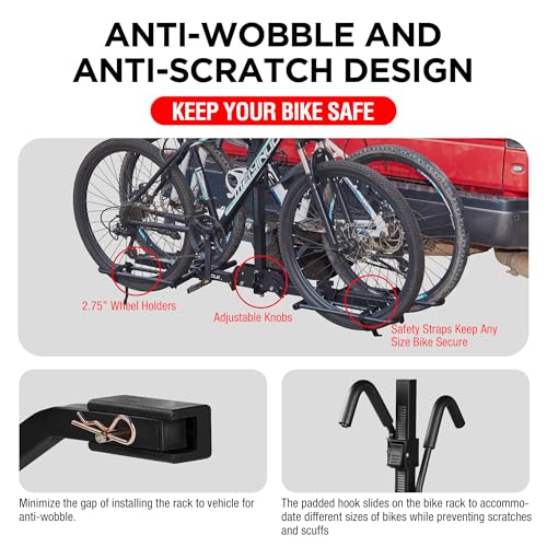 Foldable 2 Bike Rack