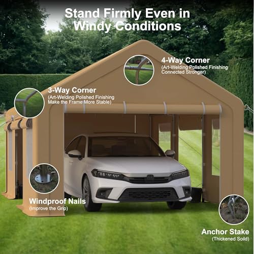 10x20FT Portable Garage