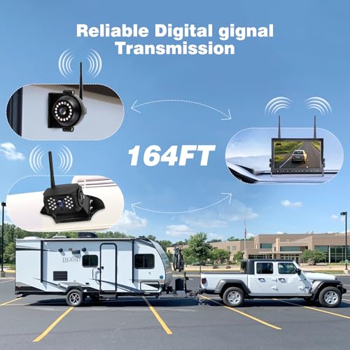 10.1" Wireless RV Backup Camera System