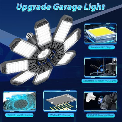 LED Garage Lights 2 Pack (2 Count)