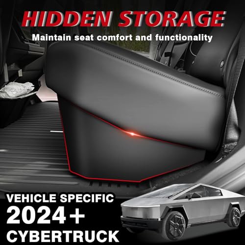 Under Seat Storage Box Fit for 2026 2025 2024 Tesla Cybertruck Accessories
