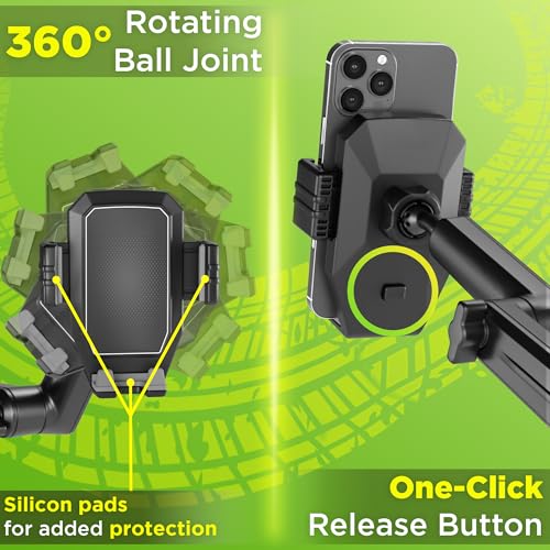 Cell Phone Mount for Truck Phone Holder for Truck Drivers