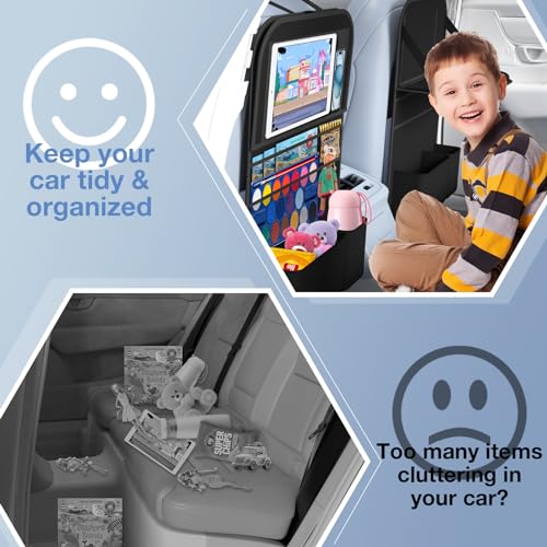 Car Backseat Organizer with Tray