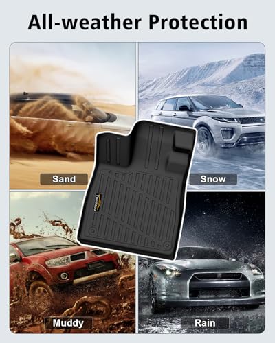 Floor Mats & Cargo Mat with Backrest Mat Custom for Honda Passport 2026