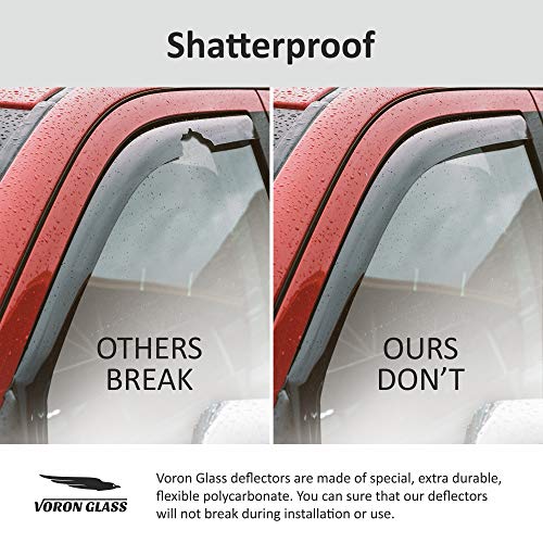 in Channel Extra Durable Rain Guards for Chevrolet