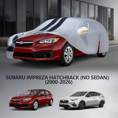 Multi Layer Car Cover Custom Fit for Subaru Impreza hatchback