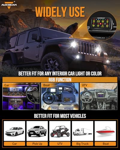 8 Gang Switch Panel RB80 3 Modes Dual