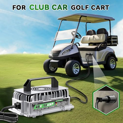48 Volt 18 AMP Golf Cart Battery Charger for Club Car 3