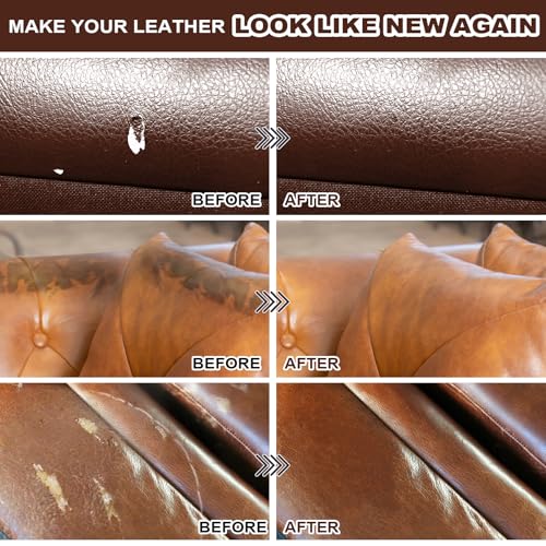 Brown Leather & Vinyl Repair Kit for Furniture