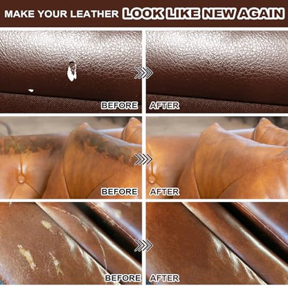 Brown Leather & Vinyl Repair Kit for Furniture
