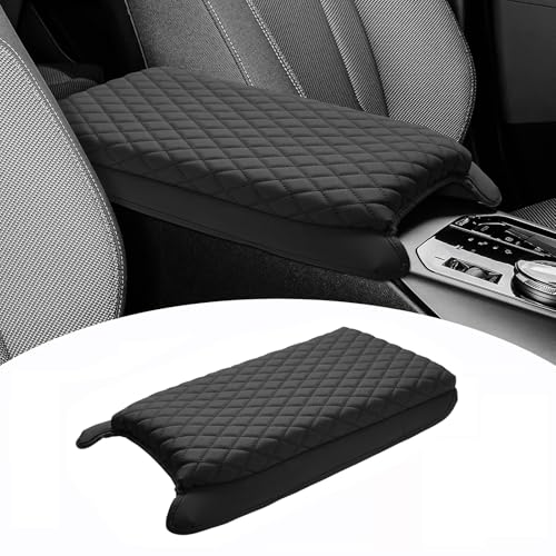 Custom for 2026 2025 BMW X3 Center Console Cover Armrest Cover for BMW X3 Arm Rest Cushion Pad Leather Middle Console Cover Armrest Seat Box Protector BMW X3 Accessories Anti