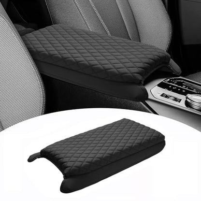 Custom for 2026 2025 BMW X3 Center Console Cover Armrest Cover for BMW X3 Arm Rest Cushion Pad Leather Middle Console Cover Armrest Seat Box Protector BMW X3 Accessories Anti