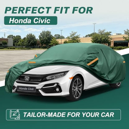 Car Cover Custom Fit for Honda Civic Sedan
