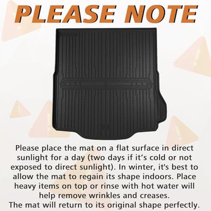 Trunk Mat for 2024 2025 2026 Dodge Charger EV Accessories