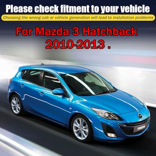 Rain Guards for Mazda 3 Hatchback 2010
