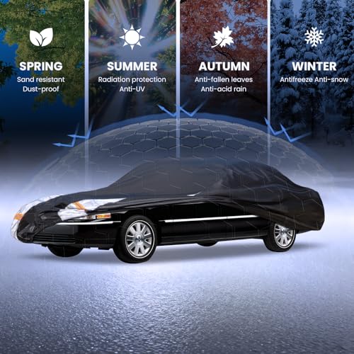 Multi Layer Car Cover Custom Fit for Lincoln Town