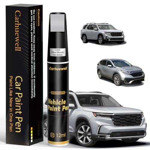 NH 830M Lunar Silver Metallic Touch Up Paint Compatible with Honda