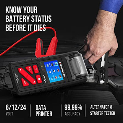 KW720 Car Battery Tester 6V 12V 24V W