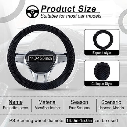 Elastic Stretch Steering Wheel Cover