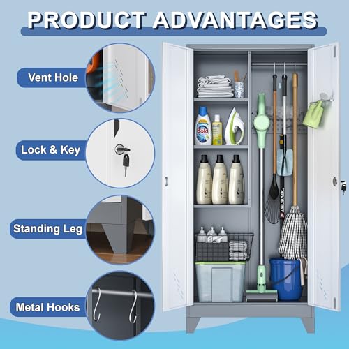 Metal Garage Storage Cabinets with Lock