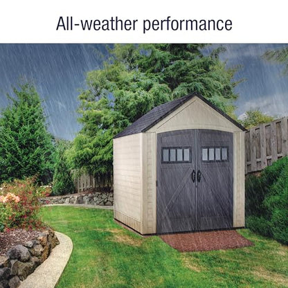 Resin Outdoor Storage Shed with Floor