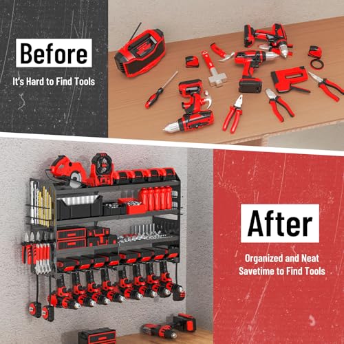 Power Tool Organizer Wall Mount