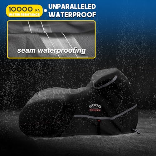 Motorcycle Cover 600D Waterproof for Touring Models Harley Davidson Road King