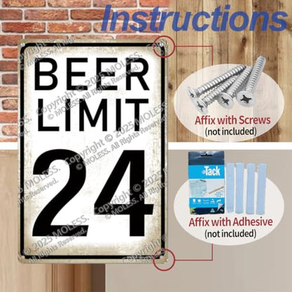 8x12″ Metal Sign