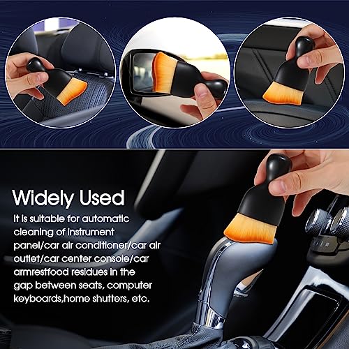 3 PCS Car Interior Detail Dust Brush (3 Count)