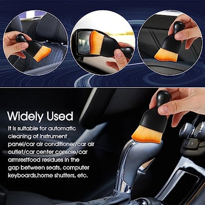 3 PCS Car Interior Detail Dust Brush (3 Count)