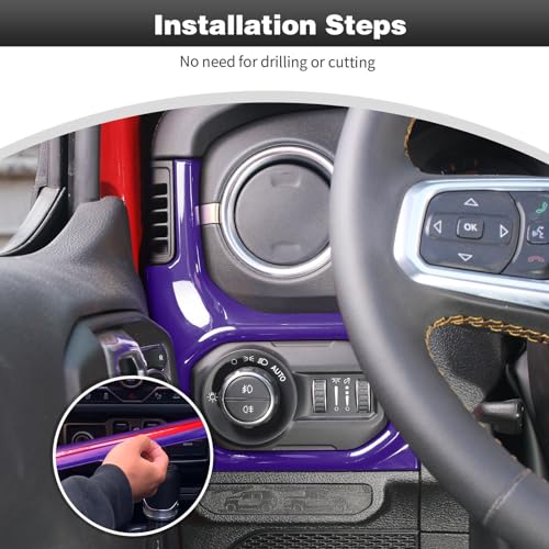 for JL Center Console Headlight Air Conditioning Control Panel & Co