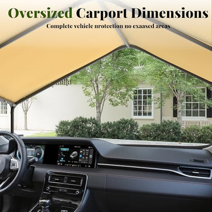 Carport 10‘ x 20’ Garage Car Canopy w