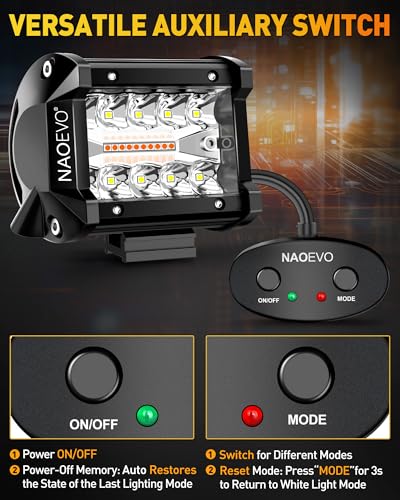 4 Inch LED Pod Lights (2 Count)