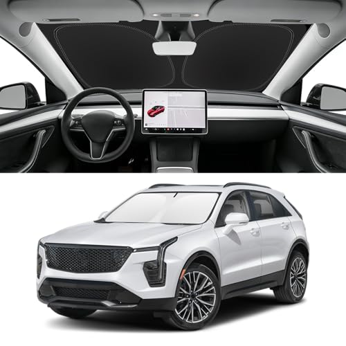 Custom Fit Windshield Sun Shade for Cadillac XT4 2019