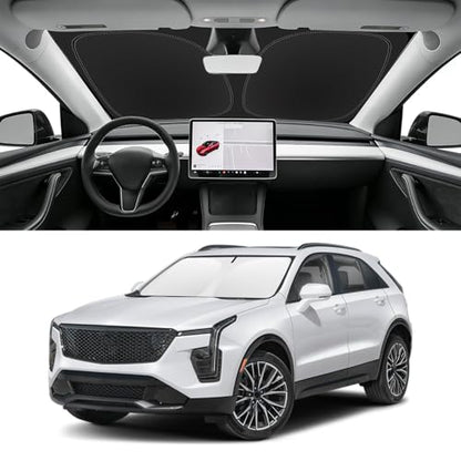 Custom Fit Windshield Sun Shade for Cadillac XT4 2019