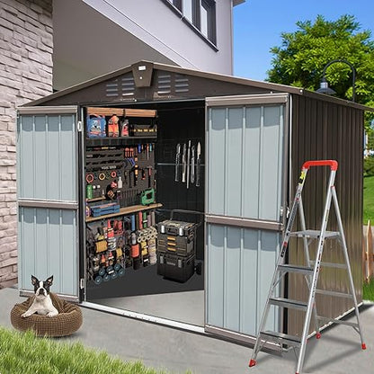 Domi Outdoor Storage Shed 8.2' x 6.2'