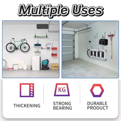 2Pack Garage Storage Ladder Hook