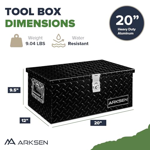20" x 12" x 10" Truck Bed Tool Box
