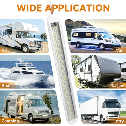 12V LED Interior Light Bar (4 Count)