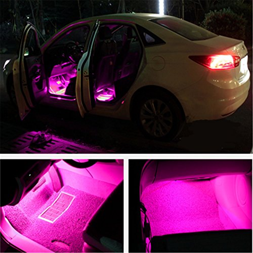 4PCS 48 LED Car Interior Lights