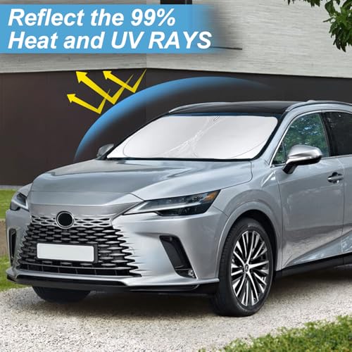 Custom Fit Lexus RX Windshield Sunshade for 2023