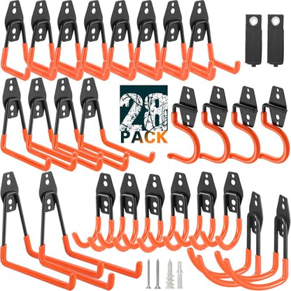 28 Pack Heavy Duty Garage Hooks