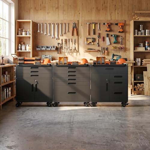 Garage Tool Cabinet Set