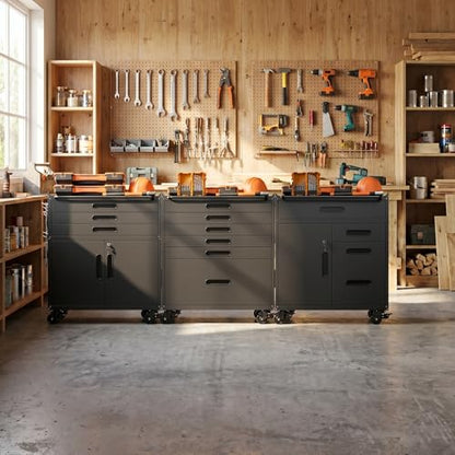 Garage Tool Cabinet Set