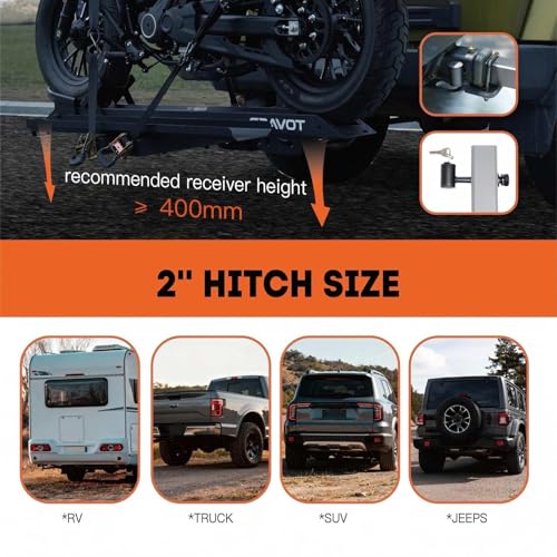 Motorack M1 Max Motorcycle Carrier with Ramp