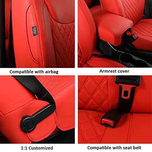 Wrangler JK Seat Covers Custom Fit for Jeep Wrangler (4 Count)