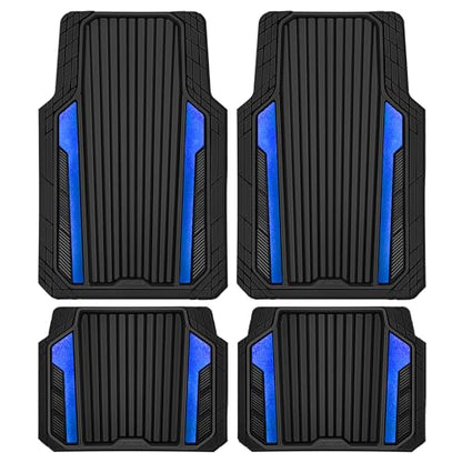 Heavy Duty Rubber Car Mats Metallic
