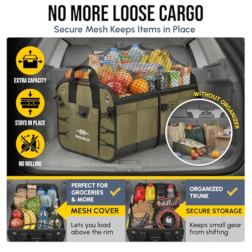 Large Car Trunk Organizer